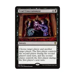 WOTC MTG Commander 2016 Cruel Entertainment (R) EX - Image 1