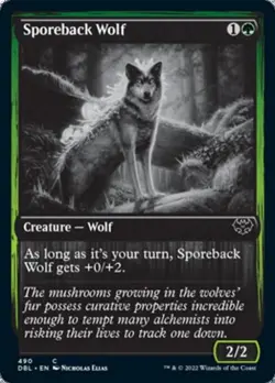 Sporeback Wolf - Near Mint MTG Innistrad: Double Feature - Image 1