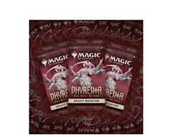 MTG Phyrexia: All Will Be One Draft Booster Box - 36 Packs w/ Full-Art Land - Image 2