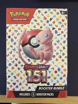 Pokemon TCG: Scarlet & Violet 151 Booster Bundle CUT - NEW/SEALED 820650853210 - Image 1