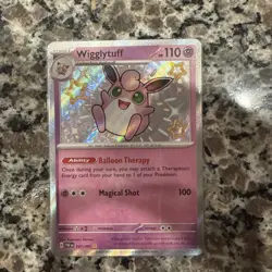 Pokemon TCG - Shiny Wigglytuff #147 - Paldean Fates - Image 1