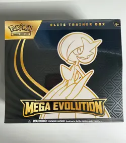 Pokemon Center ETB Mega Evolution Elite Trainer Box 9 Packs Sealed - Image 1