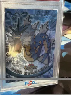 2000 Topps Pokemon TV Gyarados Animation Series 3 Foil PSA Mint 9 - Image 5