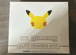 Pokemon Celebrations Elite Trainer Box ETB 25th Anniversary - New Sealed - Image 1