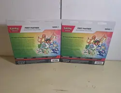 SET of 2 Pokemon TCG First Partner Illustration Collection Series 1 - Image 2