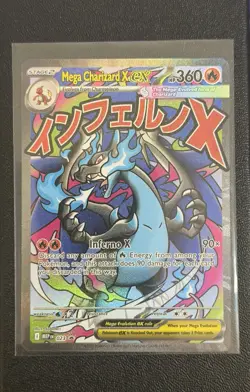 MEGA CHARIZARD X EX 023 HOLO UPC PROMO POKEMON NM/M MEGA CHARIZARD X EX - 023 - Image 1