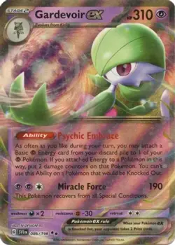 x1 Gardevoir ex - 086/198 - Double Rare Pokemon SV01 Scarlet & Violet Base M/NM - Image 1