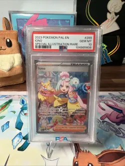 Pokemon TCG Iono 269/193 Paldea Evolved Special Illustration Rare Holo PSA 10 - Image 1