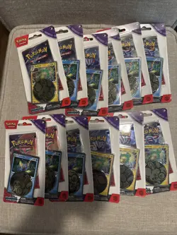 Pokemon Temporal forces check lane blister lot of 12 - Image 1