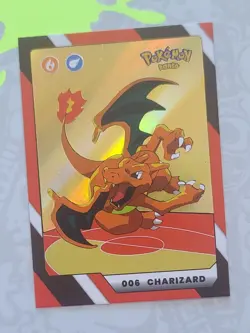 Pokemon, PERU, Charizard, Kanto Full House, Gold Holo, HP - Image 1