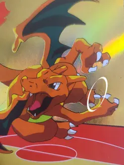 Pokemon, PERU, Charizard, Kanto Full House, Gold Holo, HP - Image 4