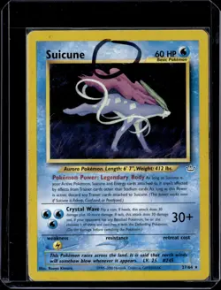 Suicune 27/64 / Neo Revelation Unlimited* CREASED 2000 (HP) / Pokemon TCG - Image 1