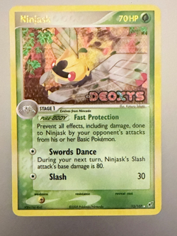 2005 Pokemon Ninjask 13/107 Holo Rare EX Deoxys 🔥 Vintage Hoenn Era Classic - Image 2