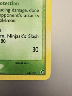 2005 Pokemon Ninjask 13/107 Holo Rare EX Deoxys 🔥 Vintage Hoenn Era Classic - Image 3