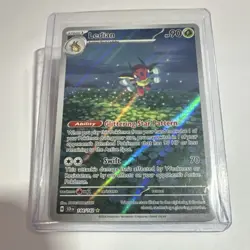Pokemon Ledian Sv07 Stellar Crown Illustration Rare Full Art Holo 144/142 - Image 1