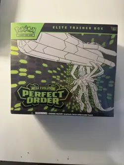 Pokemon TCG Mega Evolution Perfect Order ETB Lot of 2 Sealed - Image 2