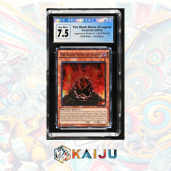 Yu-Gi-Oh! The Black Stone of Legend 2016 LDK2-ENJ05 Ultra Rare 1st Ed CGC 7.5 - Image 1