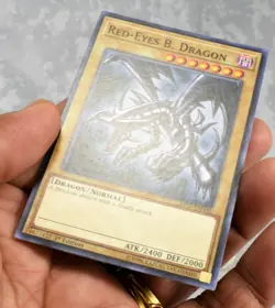 YuGiOh Red-Eyes B. Dragon LEDU-EN000 & MIL1-EN027 1st Edition Yu-Gi-Oh! Mint - Image 3