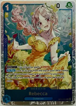 Rebecca Alt Art SR Foil OP15-053 Dressrosa One Piece Card Game English - Image 1