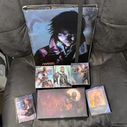 Magic the gathering card binder & Deck Boxes. Star Wars And Disney Lorcana Boxes - Image 1
