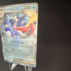 Pokemon Greninja ex SVP 054 Promo Holo Card Scarlet & Violet 300HP 120+ English - Image 2