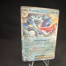 Pokemon Greninja ex SVP 054 Promo Holo Card Scarlet & Violet 300HP 120+ English - Image 3