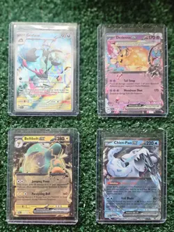 Pokemon TCG ex Card Lot - Grafaiai, Dedenne, Bellibolt, Chien-Pao (4 Cards) - Image 1