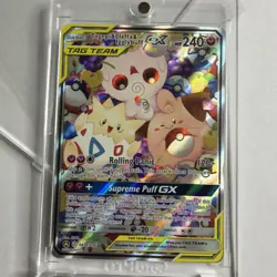 Pokemon Card - Togepi & Cleffa & Igglybuff GX 143a/236 Alternate Art Holo - Image 1