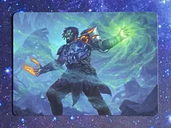 MTG, Mishra, Claimed by Gix Art Card, Art Series: The Brothers’ War 37/81 - Image 1