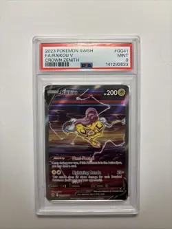 Raikou v Crown Zenith Galarian Gallery Holo Ultra Rare Card GG41/GG70 PSA 9 - Image 1