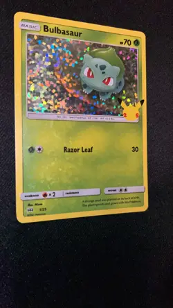 Pokemon Card - Bulbasaur Mcdonalds 1/25 Holo 25th Anniversary Promo 2021 - Image 1