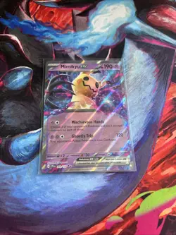Pokemon TCG Mimikyu EX 069/159 Journey Together Double Rare Card - Image 1