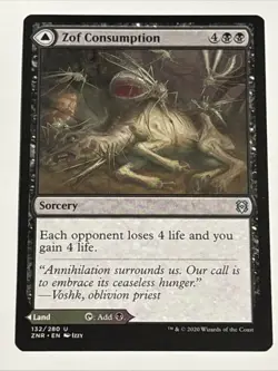 MTG Zendikar Rising Zof Consumption 132/280 NM - Image 1