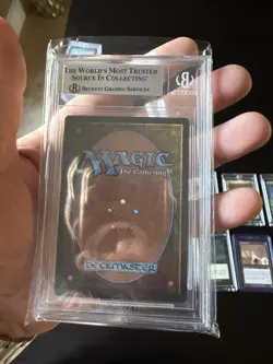 1995 Magic The Gathering MTG Ice Age: Necropotence BGS 9 MINT - Image 2