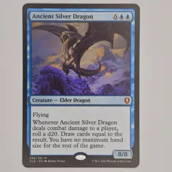 Ancient Silver Dragon Commander Legends Mythic Creature #056/361 [Regular] - Image 1