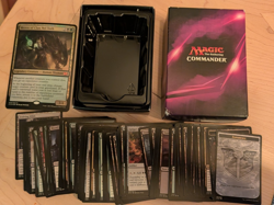 MTG Magic the Gathering Commander Plunder the Graves Deck Box - Image 1