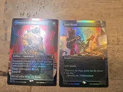 Tmnt Mtg Commander's Plate & Dark Ritual Foil - Image 1