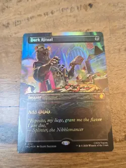 Tmnt Mtg Commander's Plate & Dark Ritual Foil - Image 2