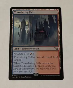 MTG Thundering Falls - Murders at Karlov Manor LP - Image 1