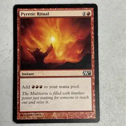 Core Set 2011 Pyretic Ritual MTG Magic the Gathering NM Free Shipping! BB - Image 1