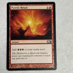 Core Set 2011 Pyretic Ritual MTG Magic the Gathering NM Free Shipping! BB - Image 2