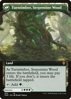 Turntimber Symbiosis (Extended Art) [ZNR - 364] - NM [Normal] TCG MTG - Image 2