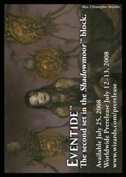 Spider Token 6 Token Shadowmoor Magic: The Gathering LP - Image 2