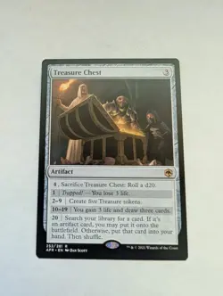 Treasure Chest Adventures in the Forgotten Realms Regular MTG NM - Image 1