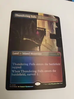 Thundering Falls (Borderless) Murders at Karlov Manor Foil NM #331 - Image 1