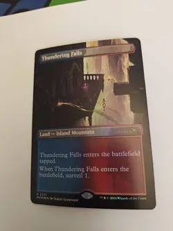 Thundering Falls (Borderless) Murders at Karlov Manor Foil NM #331 - Image 2