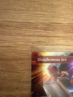 MTG Secret Lair Drop SLD Deadpool Blasphemous Act FOIL - Image 2