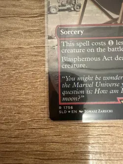 MTG Secret Lair Drop SLD Deadpool Blasphemous Act FOIL - Image 5