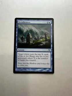 Dreadwaters LP Avacyn Restored Magic The Gathering Mtg Lightly Played Blue Mill - Image 1