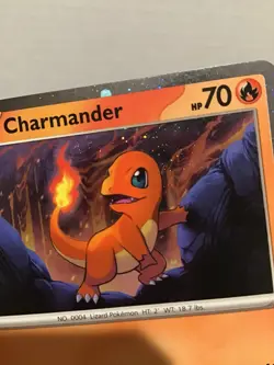 Charmander 047 Cosmos Holo Pokemon Black Star Promo Swirl - Image 2